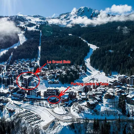 La Tania - 4 Pers, Skis Aux Pieds, Balcon, Proche Commodites - Fr-1-182a-24 아파트